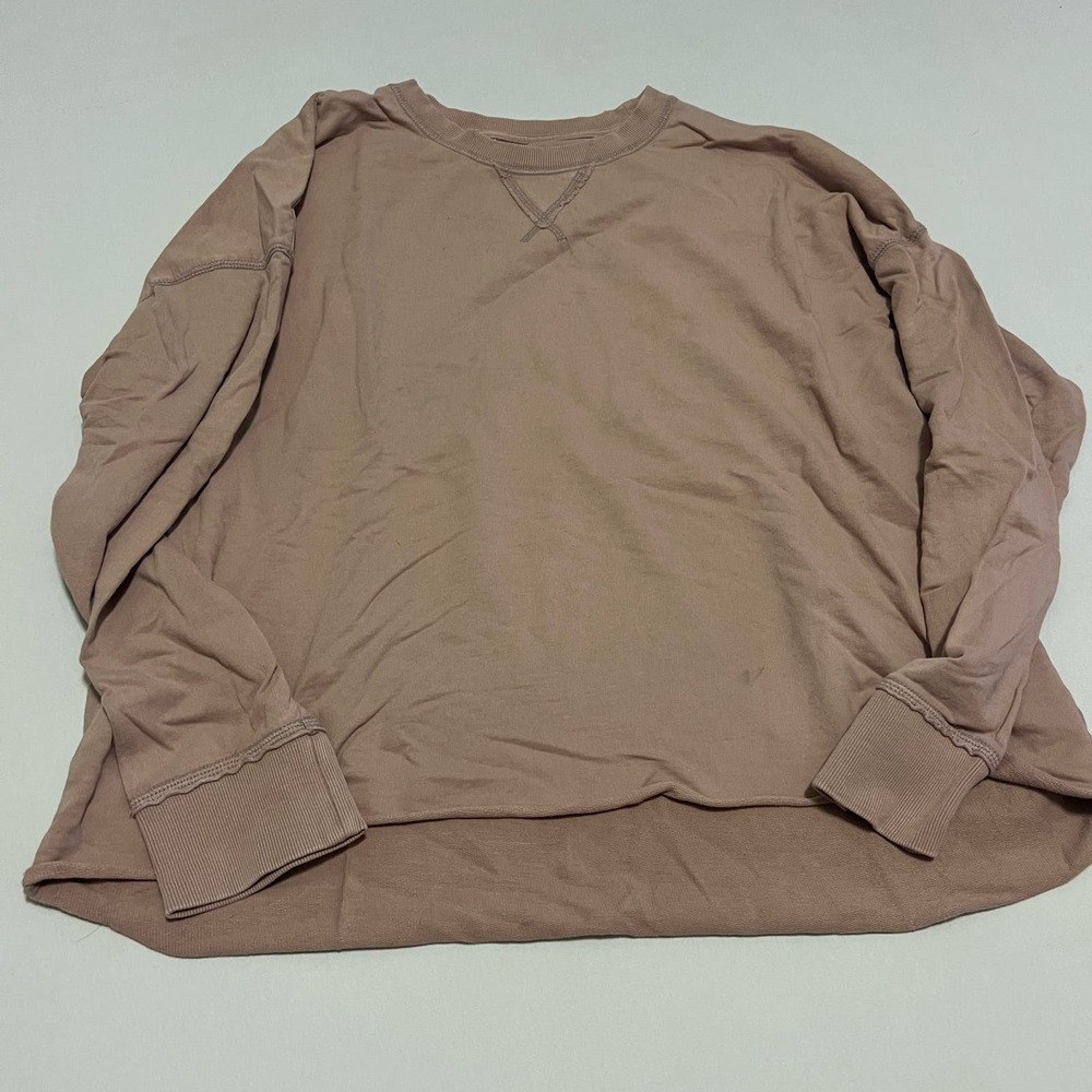 aerie American Eagle dusty pink casual long sleeve top M